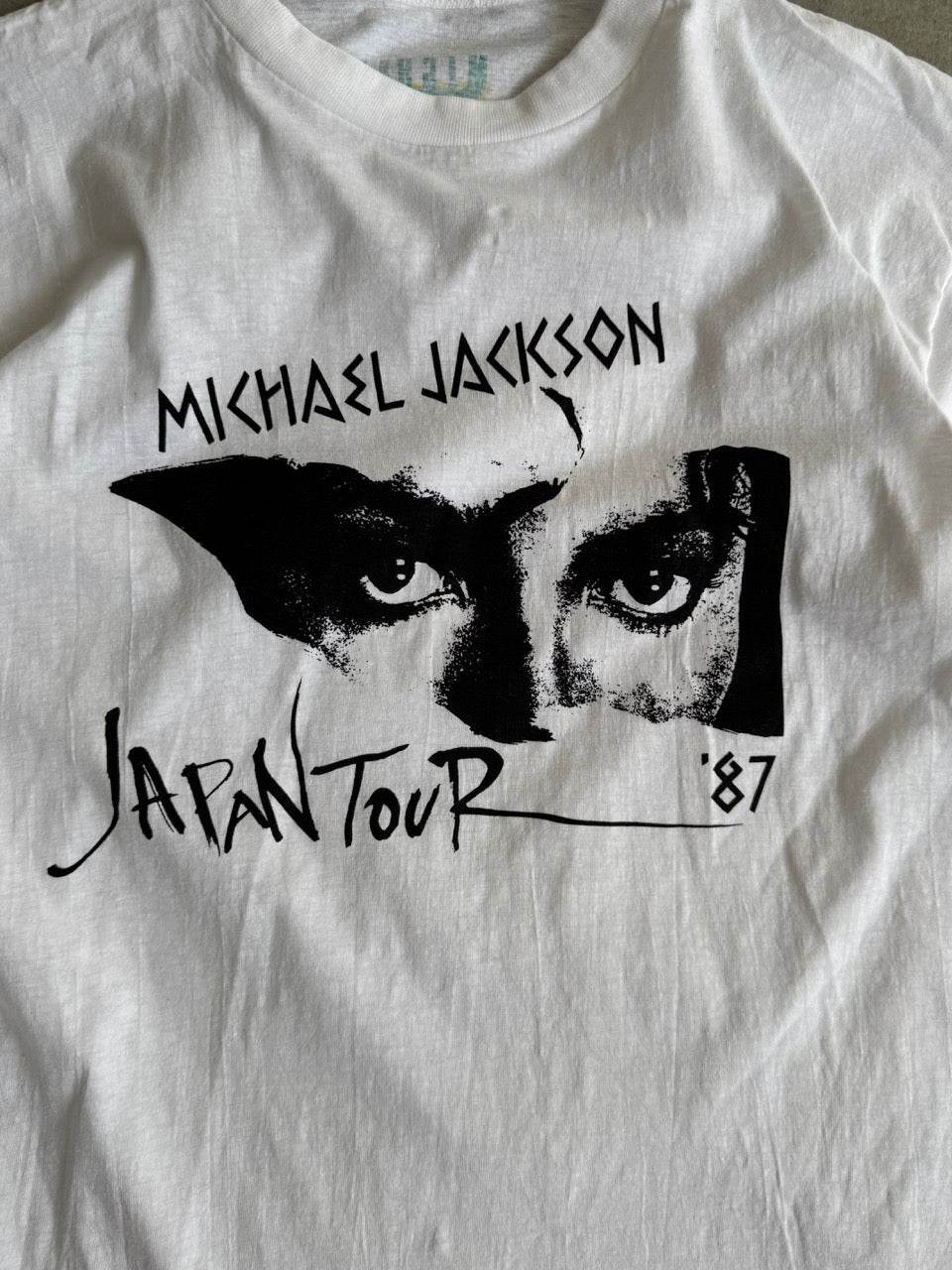 1987 Michael Jackson Japan Tour Tee