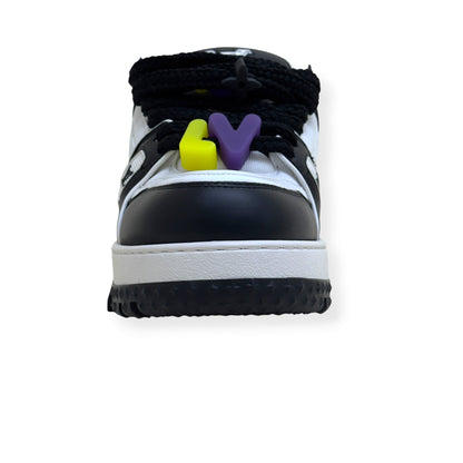 LOUIS VUITTON MAXI LV TRAINER SNEAKER BLACK / WHITE UK9.5 | UK 9.5, Black