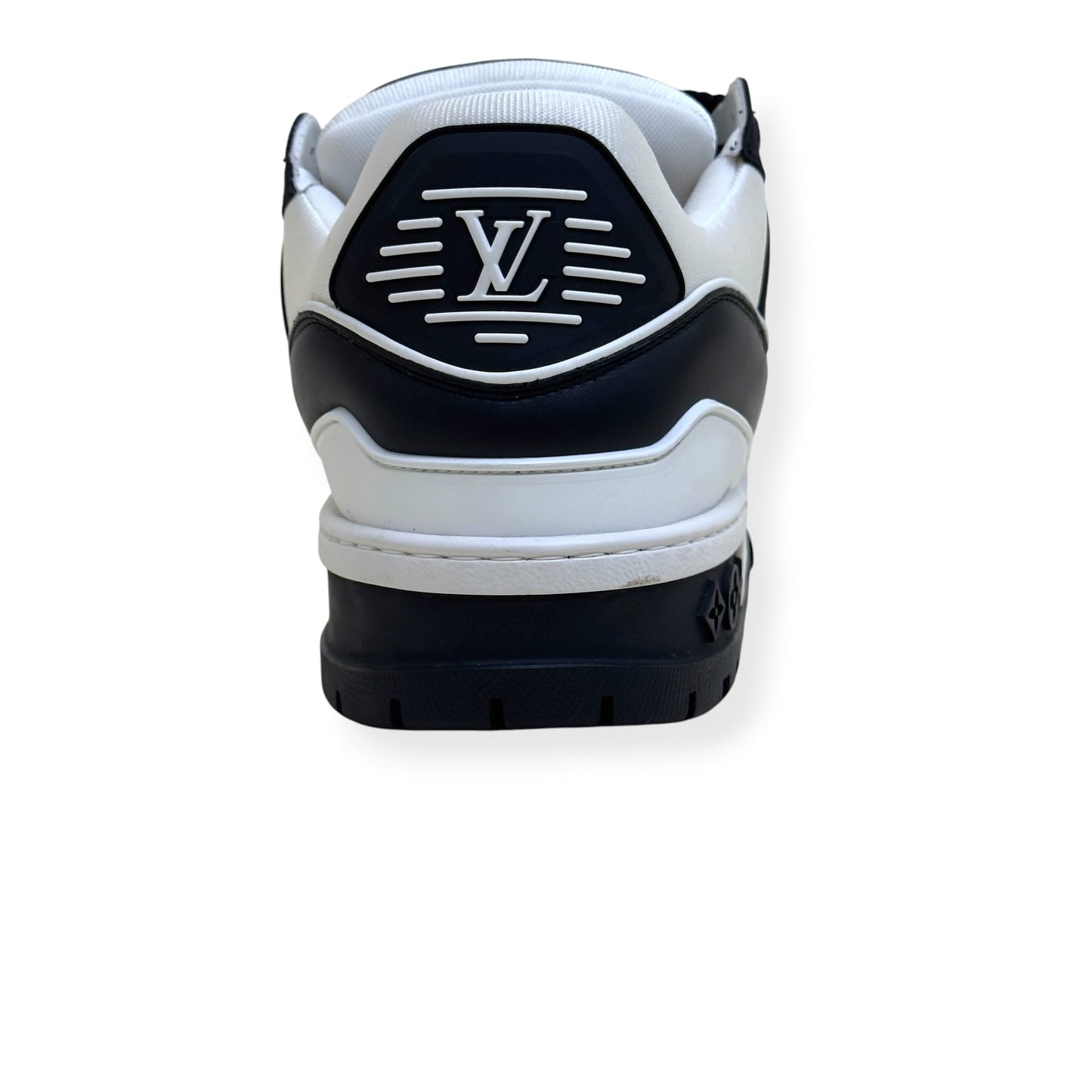 LOUIS VUITTON MAXI LV TRAINER SNEAKER BLACK / WHITE UK9.5 | UK 9.5, Black
