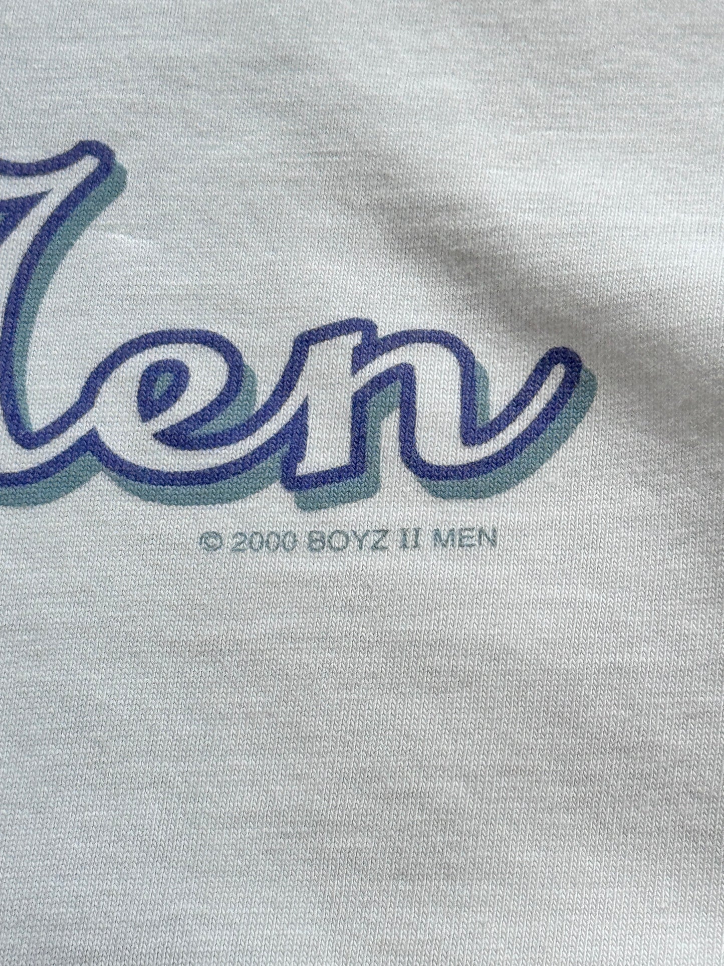 2000 Boyz 2 Men Graphic Tee | Small, Multicoloured
