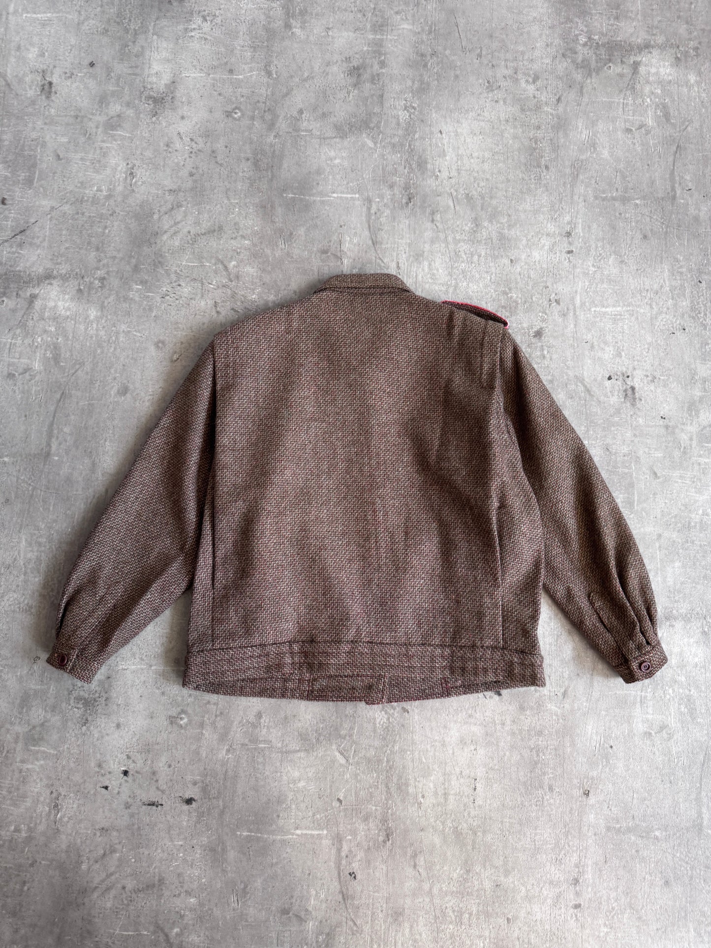 Christian Dior Tweed Structured Bomber