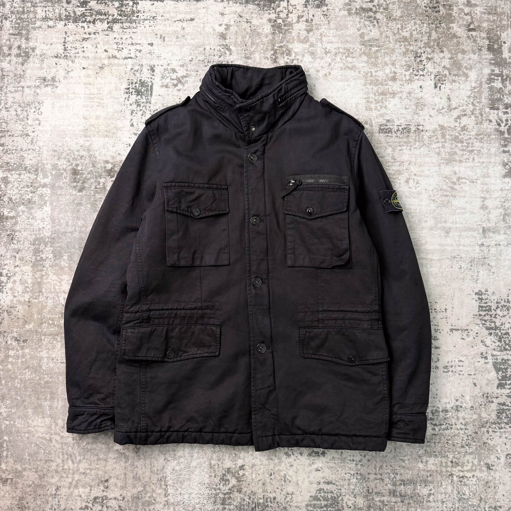 Stone Island Organic Sheen Jacket (M) | Medium, Red
