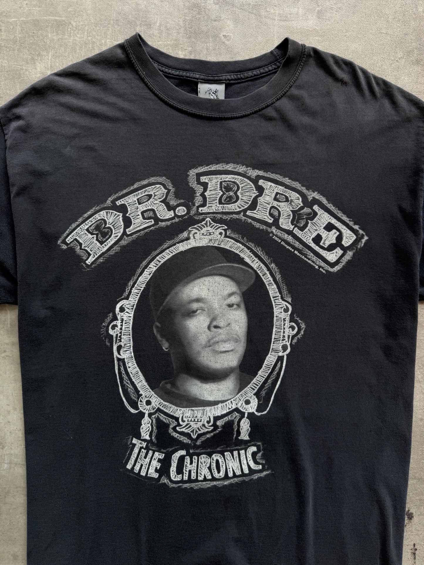 2005 Dr Dre Printed Graphic Tee | Extra Large, Multicoloured