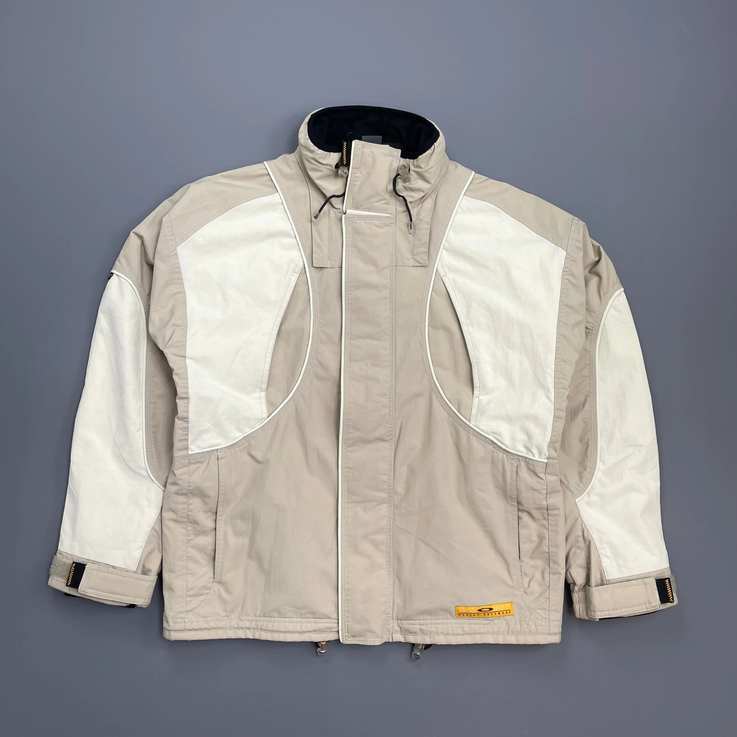 Oakley Software Beige & Cream 00s Multi-Pocket Technical Ski