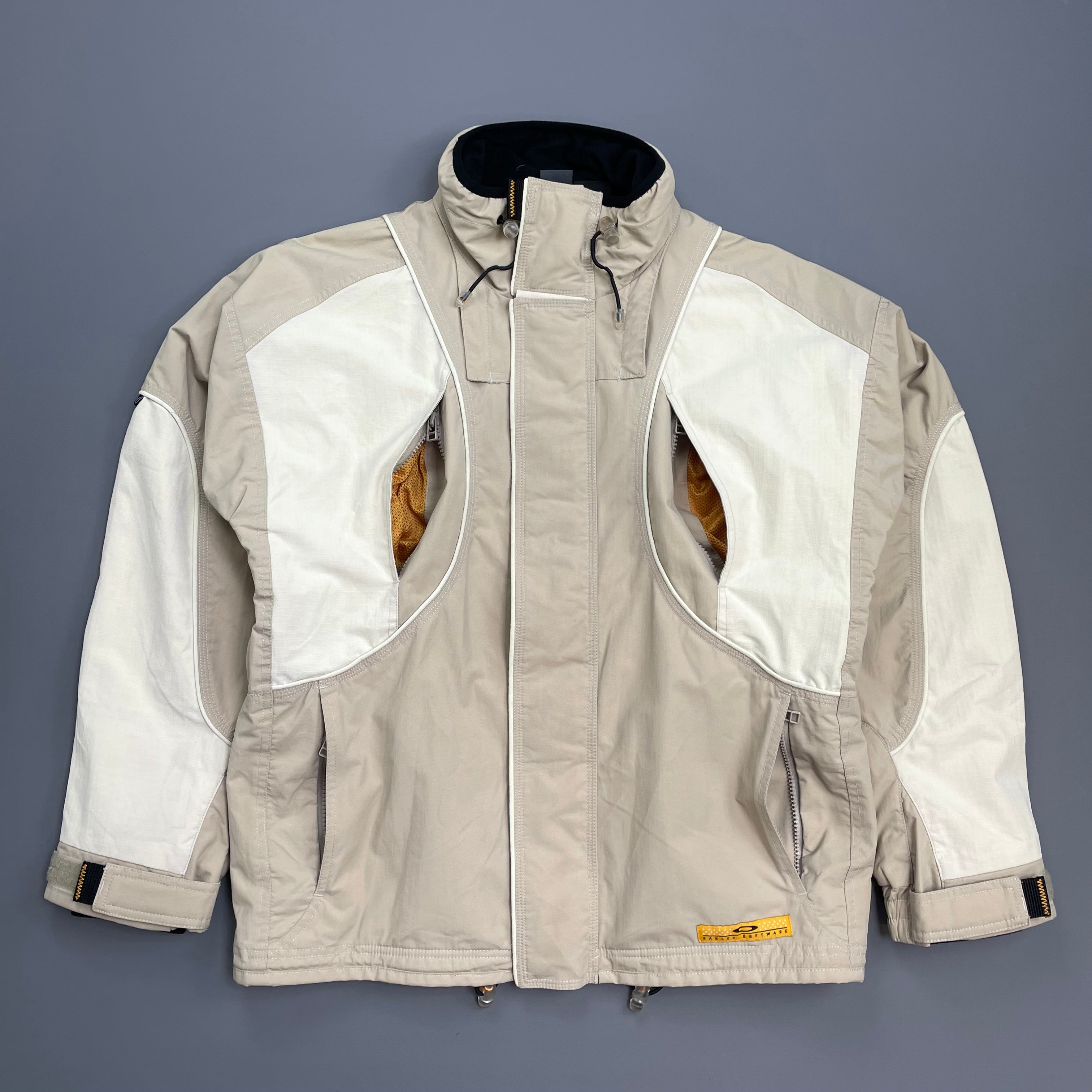Oakley Software Beige & Cream 00s Multi-Pocket Technical Ski