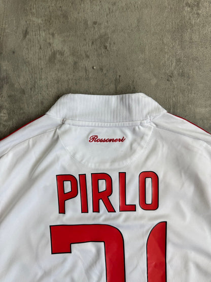 2008/09 AC Milan x Adidas 'Pirlo 21' Away Football Shirt