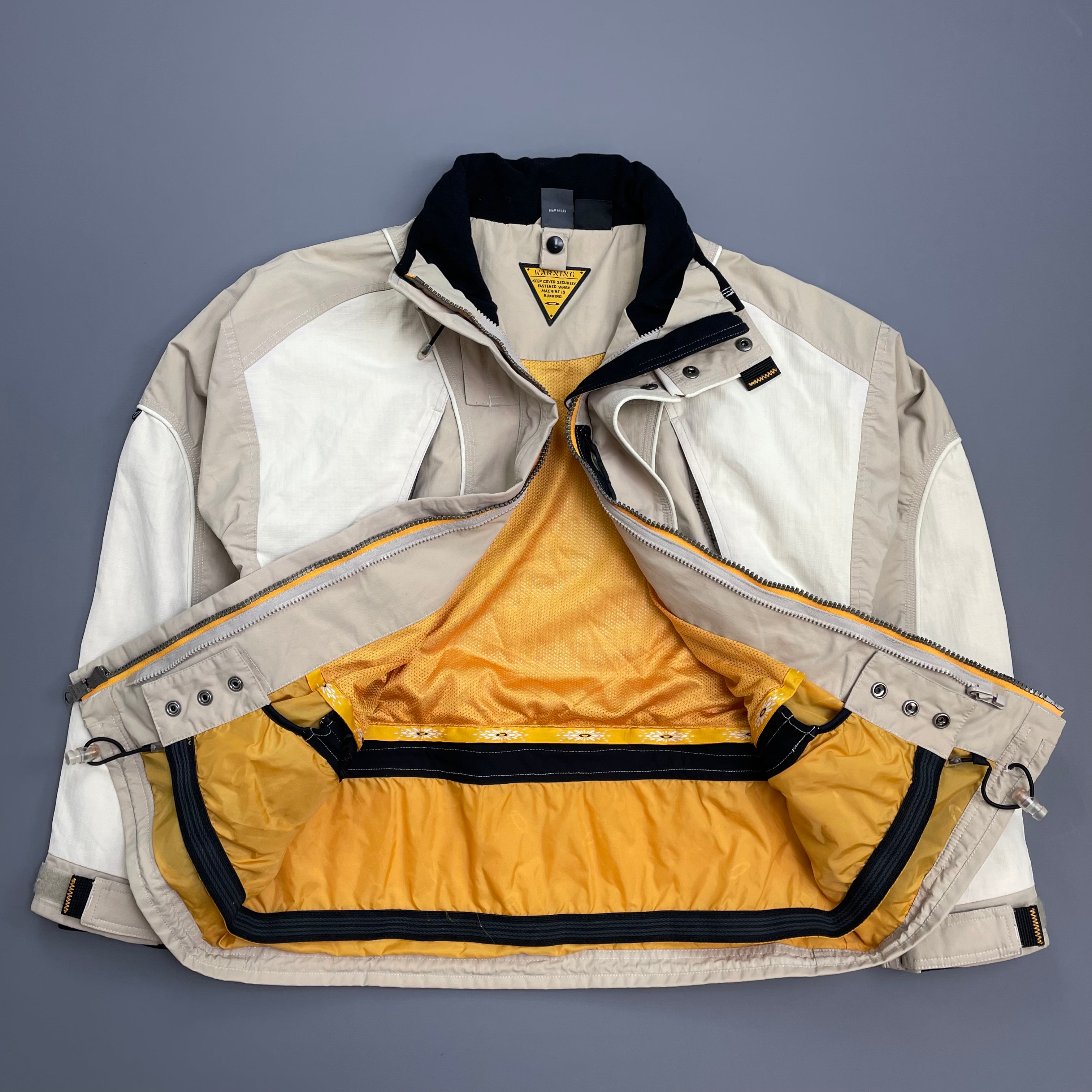 Oakley Software Beige & Cream 00s Multi-Pocket Technical Ski