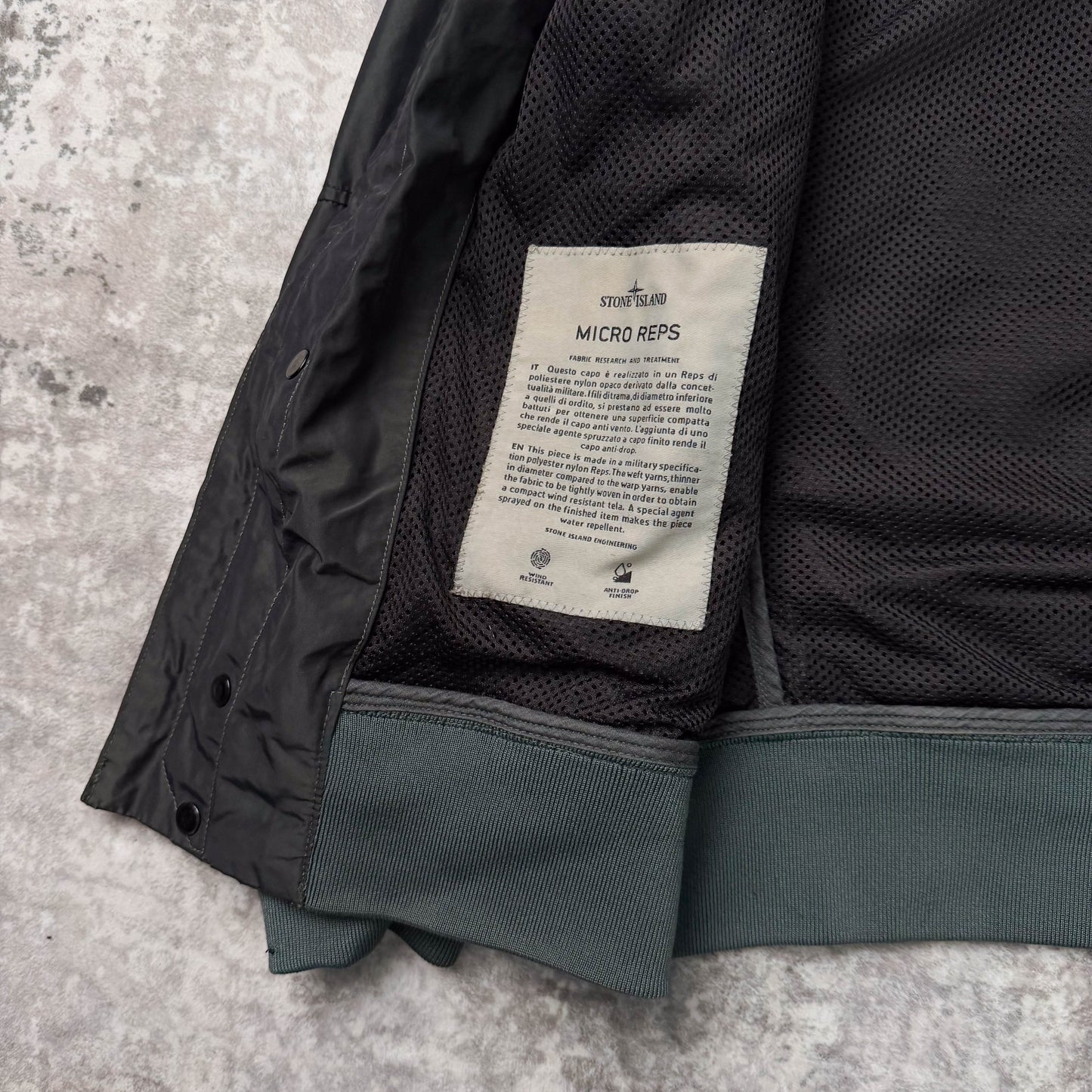 Stone Island Micro Reps Jacket (S) | Small, Red