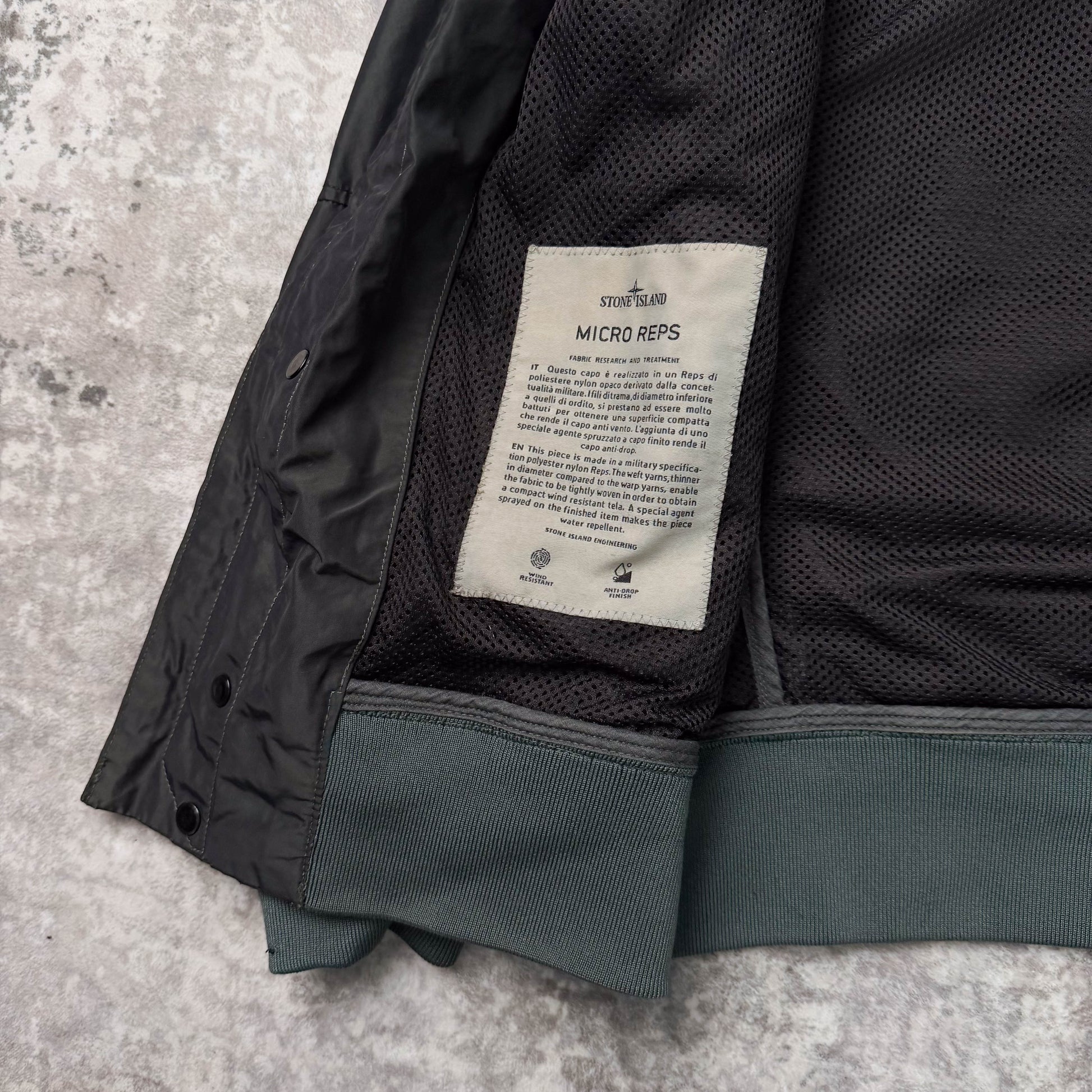 Stone Island Micro Reps Jacket (S) | Small, Red