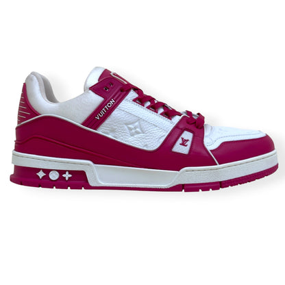 LOUIS VUITTON LV TRAINER SNEAKER PINK / WHITE UK10 | UK 10, Pink