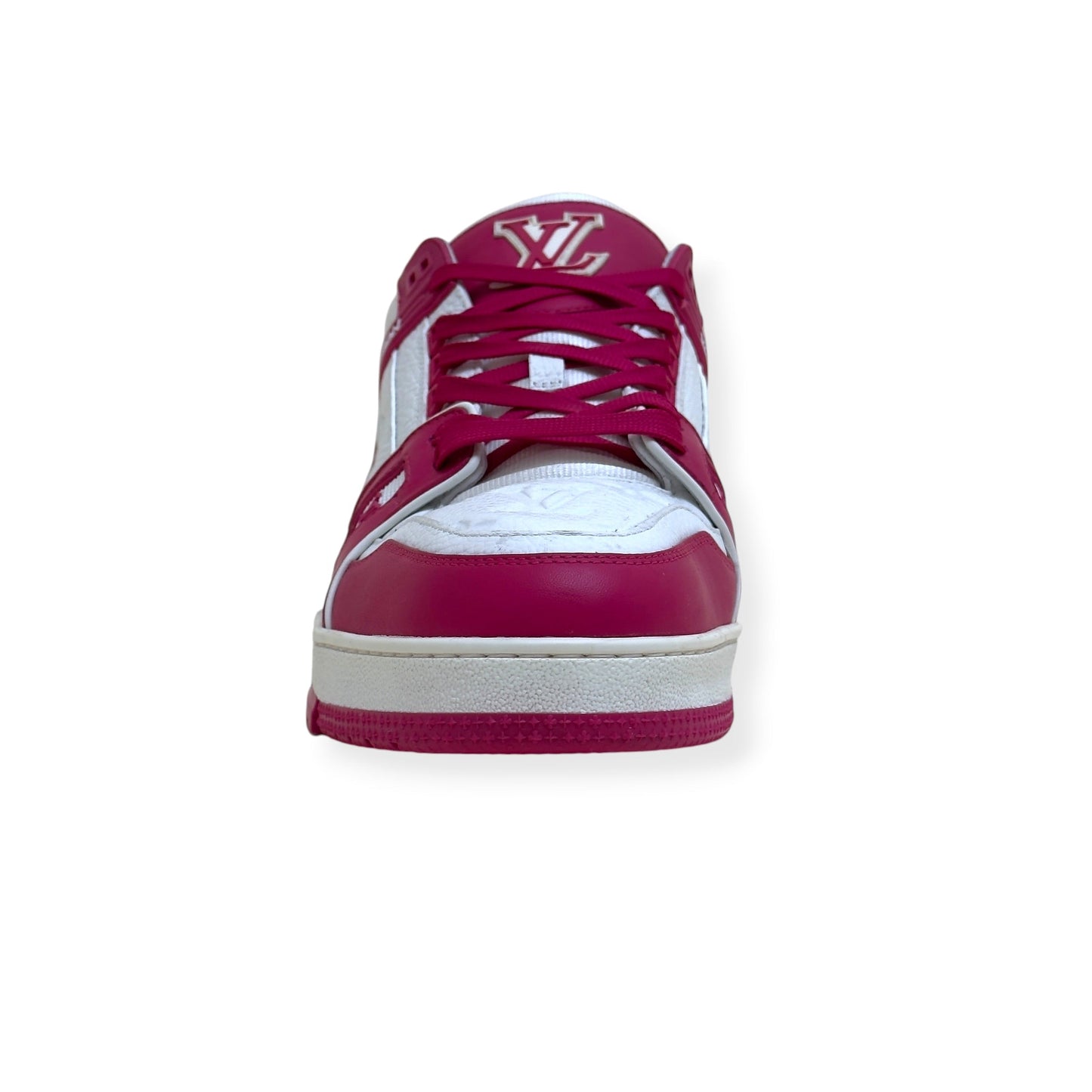 LOUIS VUITTON LV TRAINER SNEAKER PINK / WHITE UK10 | UK 10, Pink