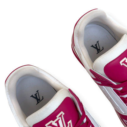 LOUIS VUITTON LV TRAINER SNEAKER PINK / WHITE UK10 | UK 10, Pink