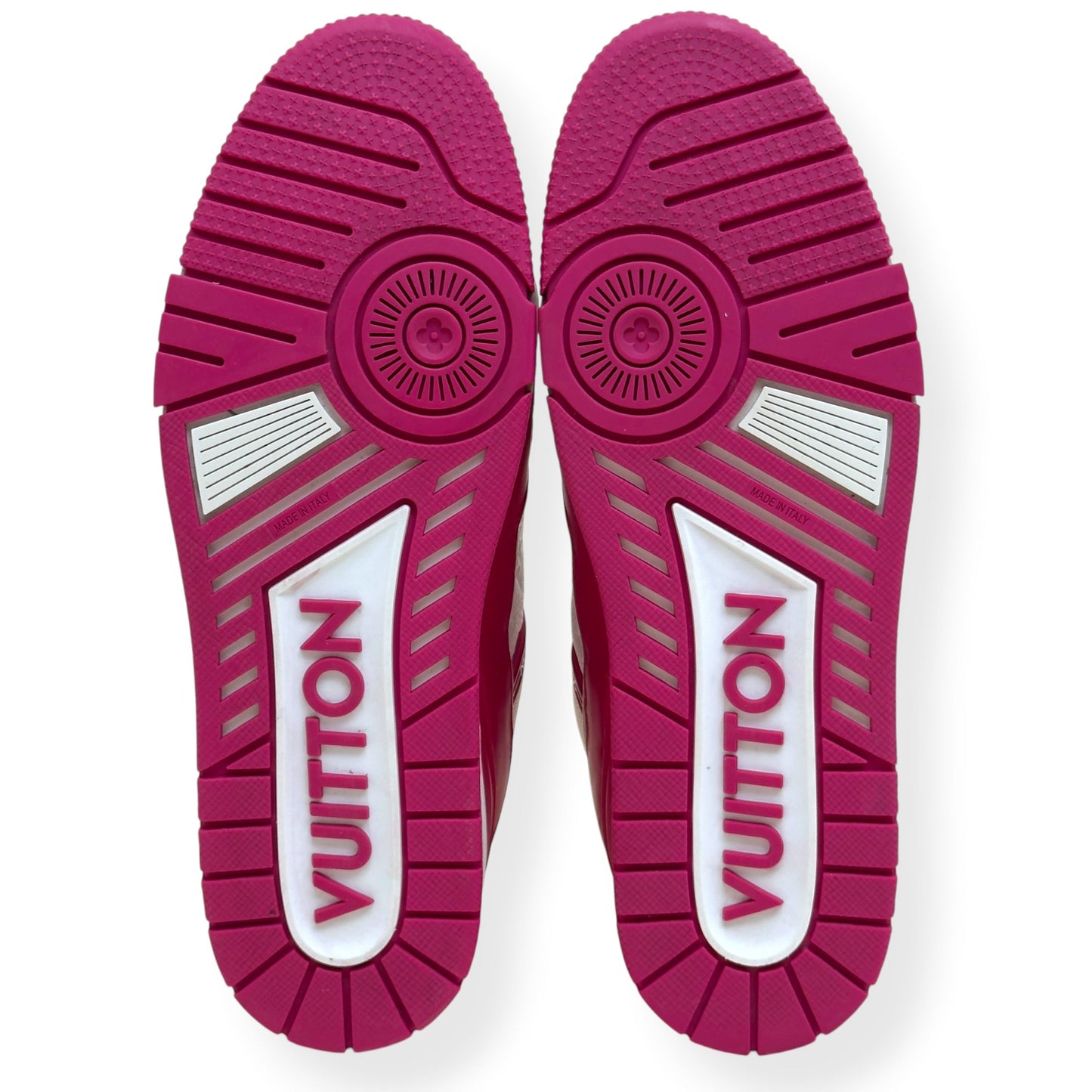 LOUIS VUITTON LV TRAINER SNEAKER PINK / WHITE UK10 | UK 10, Pink