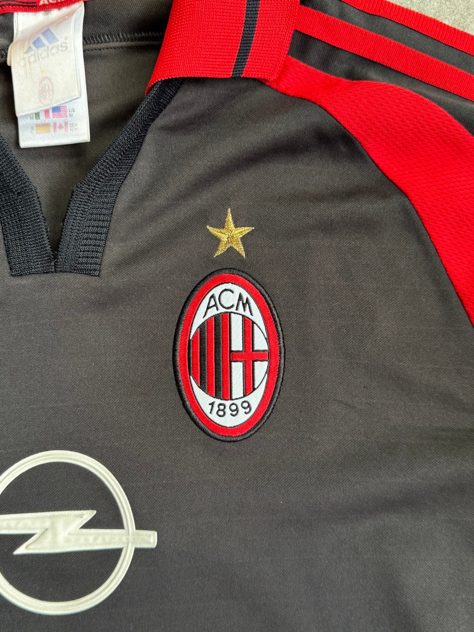 2000/01 AC Milan x Adidas 'Shevchenko 7' Tee