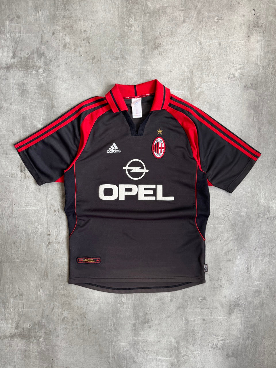 2000/01 AC Milan x Adidas 'Shevchenko 7' Tee