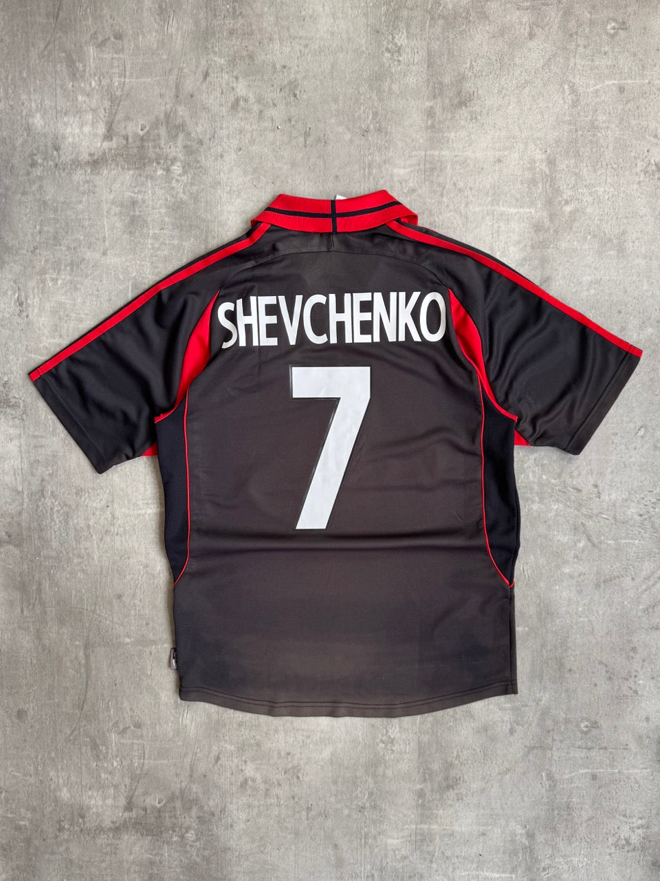 2000/01 AC Milan x Adidas 'Shevchenko 7' Tee