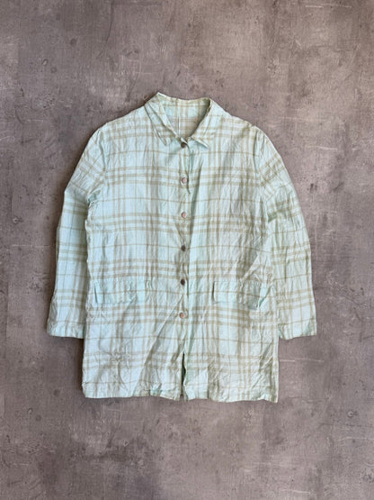 Burberry Nova Check Waxed Overshirt