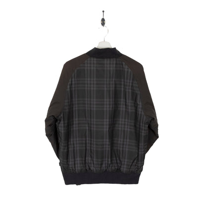 Stussy  'S' Plaid Tech Bomber Jacket