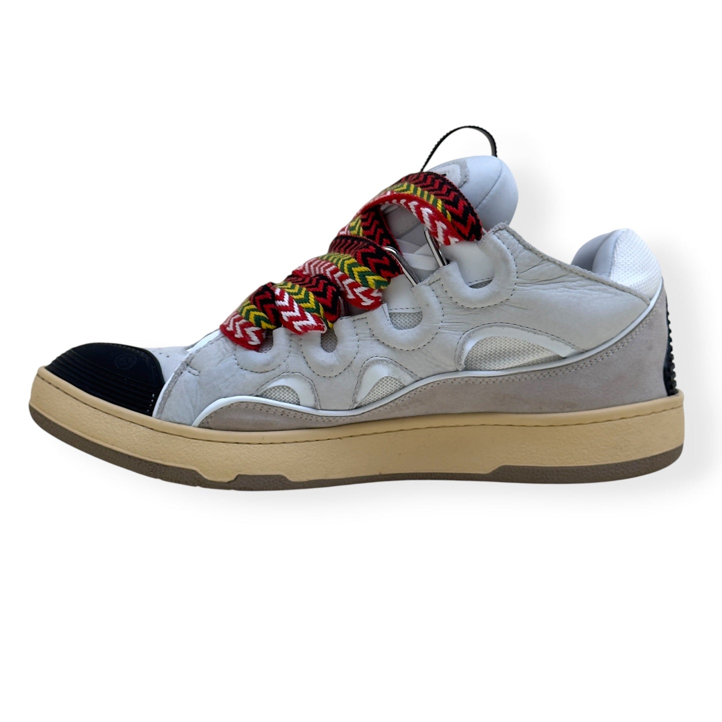 LANVIN CURB SNEAKER WHITE / MULTI 46 / UK11 | UK 11, White