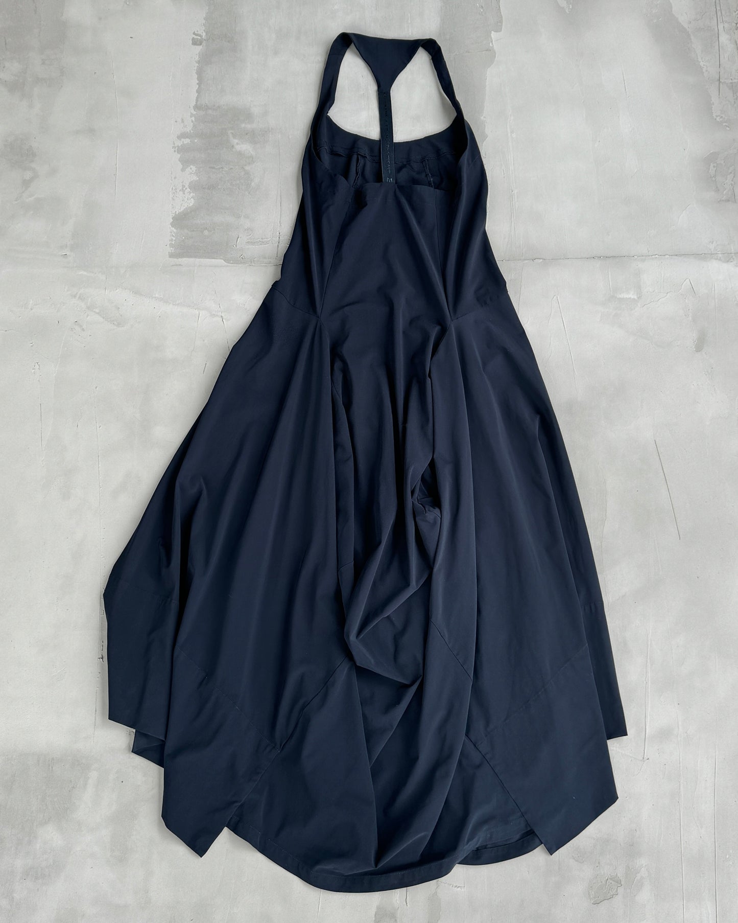 MARITHE FRANCOIS GIRBAUD MFG BLACK TRIANGLE DRESS - S/M