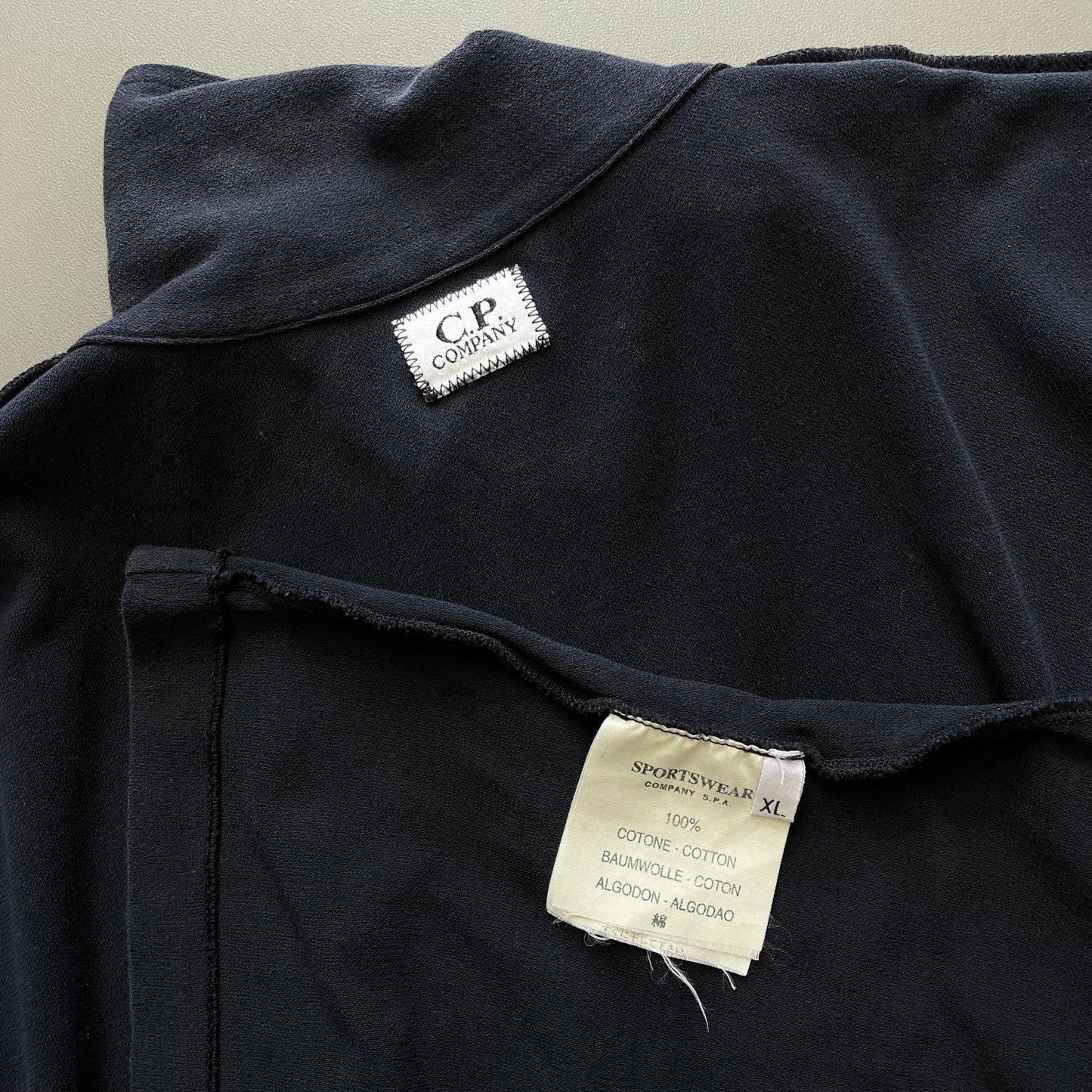 C.P. Company Navy SS99 Short Sleeve Polo Shirt | X-Large, Navy