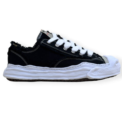 MAISON MIHARA YASUHIRO HANK OG DISTRESSED SNEAKER BLACK / WHITE 45 / UK11 | UK 11, Black