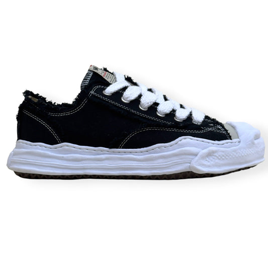 MAISON MIHARA YASUHIRO HANK OG DISTRESSED SNEAKER BLACK / WHITE 45 / UK11 | UK 11, Black