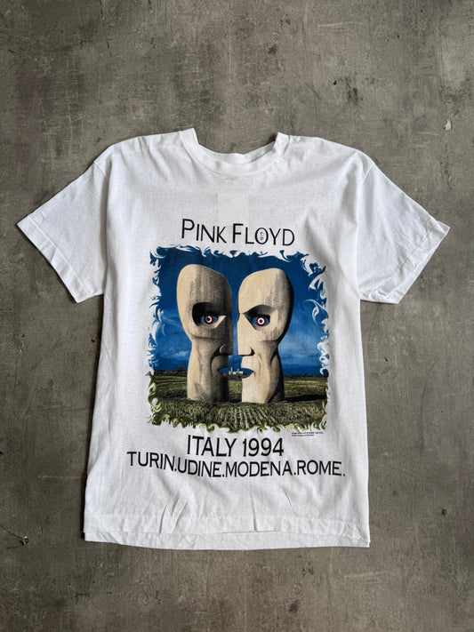 1994 Single Stitch Pink Floyd "The Division Bell" Europe Tour Promo Graphic Tee | Extra Large, Multicoloured