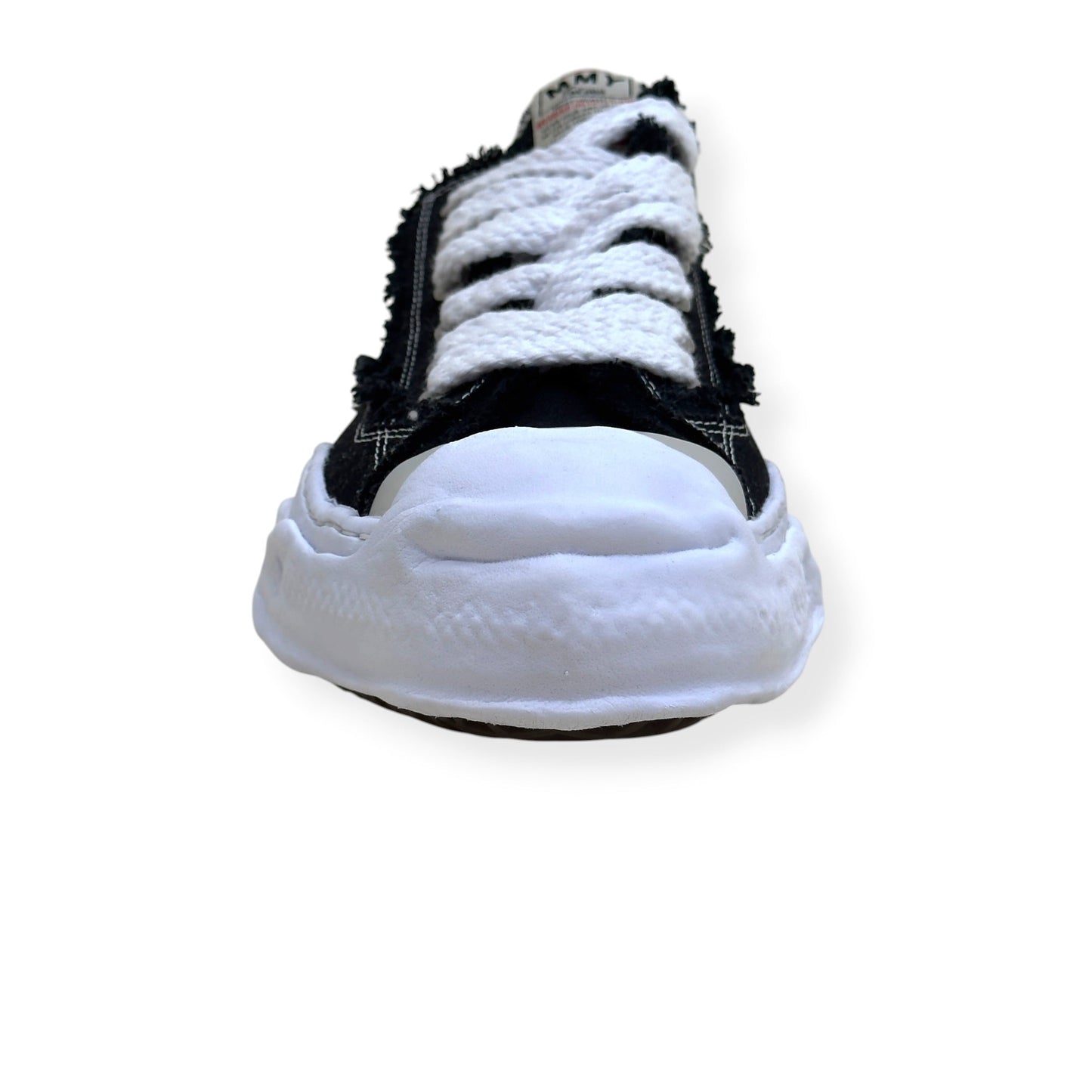MAISON MIHARA YASUHIRO HANK OG DISTRESSED SNEAKER BLACK / WHITE 45 / UK11 | UK 11, Black