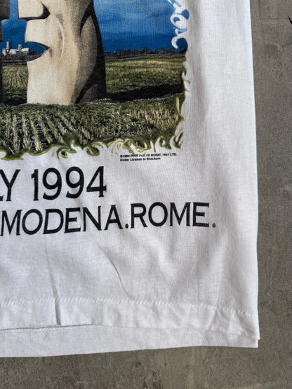 1994 Single Stitch Pink Floyd "The Division Bell" Europe Tour Promo Graphic Tee | Extra Large, Multicoloured