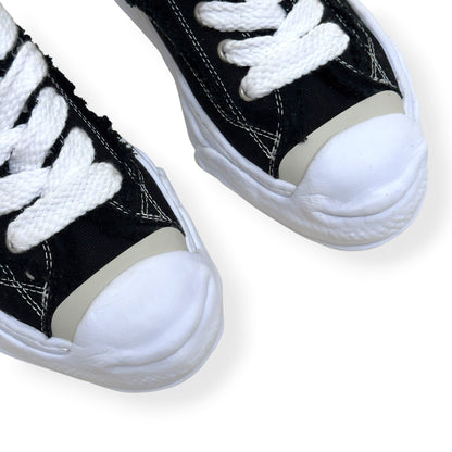 MAISON MIHARA YASUHIRO HANK OG DISTRESSED SNEAKER BLACK / WHITE 45 / UK11 | UK 11, Black