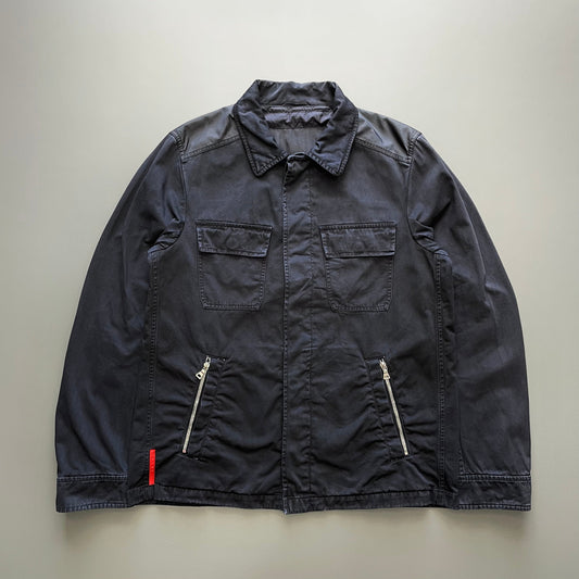 Prada Sport Navy 00s Multi-Pocket Jacket | X-Large, Navy