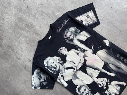 1998 Marilyn Monroe Popart All Over Print Graphic Tee | Medium, Multicoloured