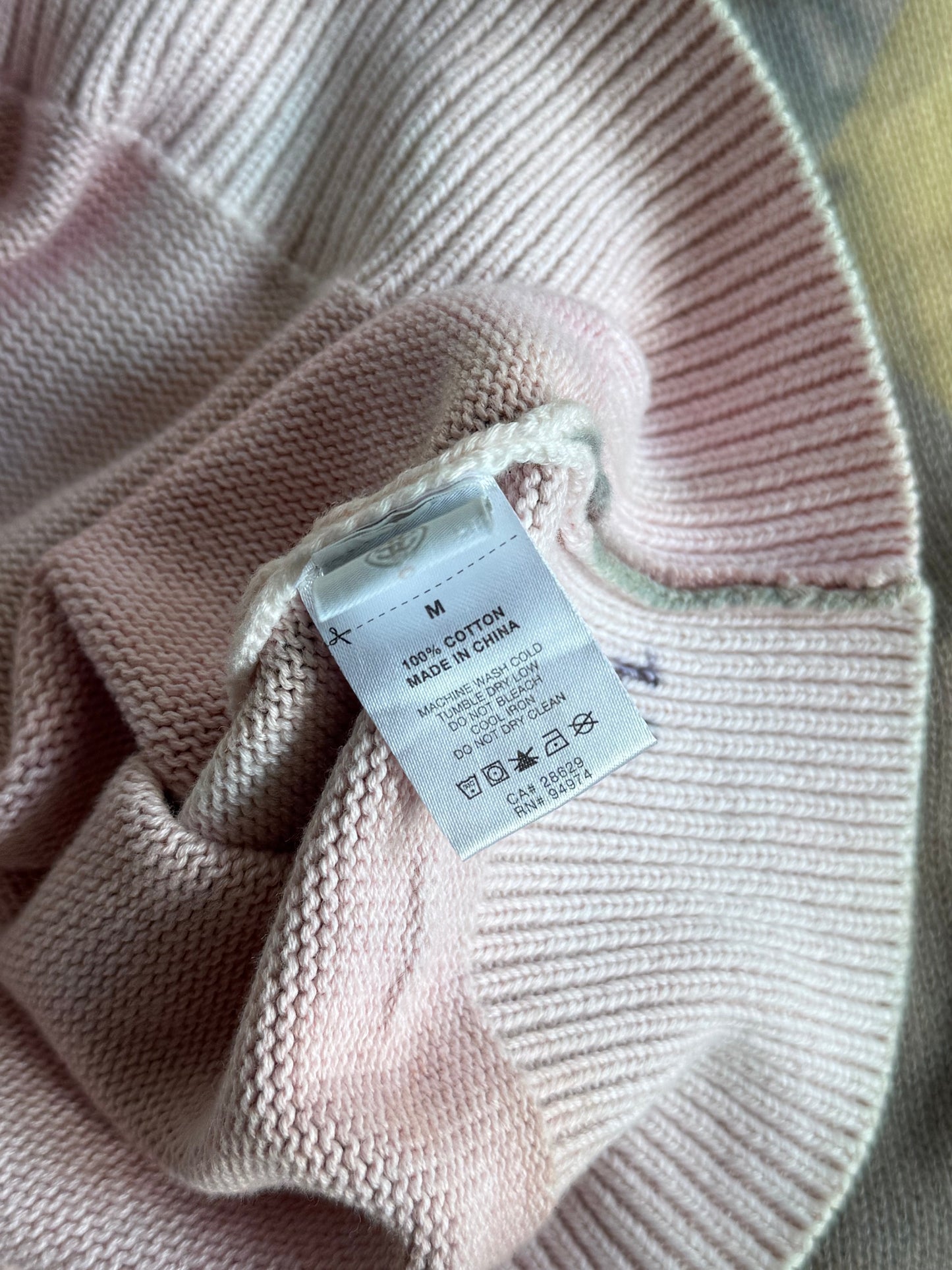 Stussy x Peter Tosh Printed Sweater | Medium, Multicoloured