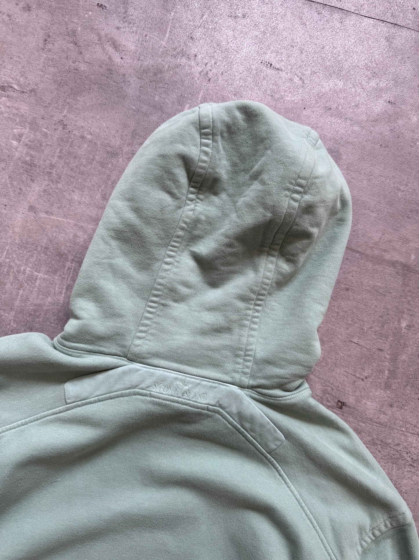 A/W 2022 Stone Island Mint Zip Pocket Hoodie | Medium, Multicoloured