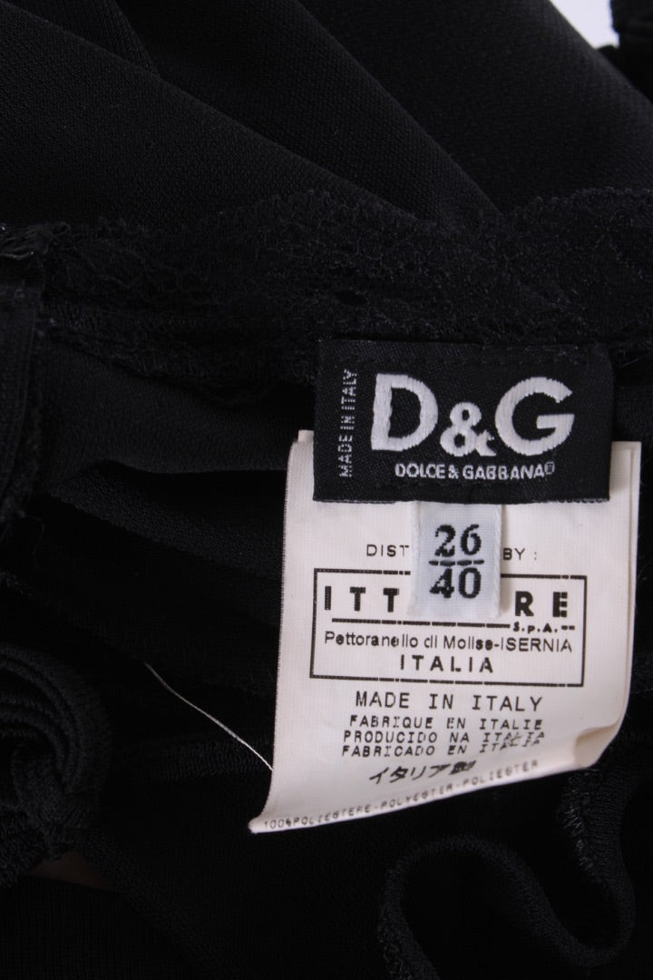 D&G Dress Black S | O/S, Black