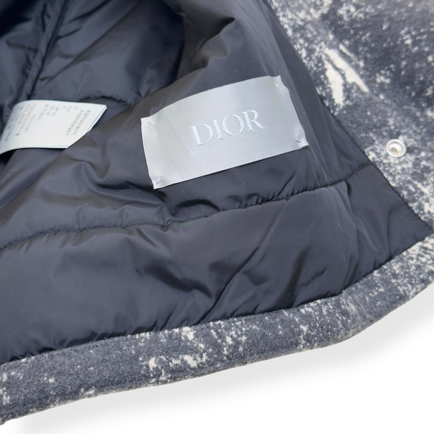 DIOR CHRISTIAN DIOR ATELIER PADDED JACKET GREY XL | XL, Grey