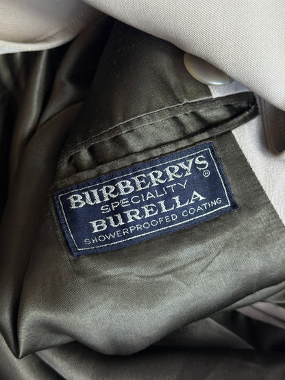 1990's Burberry Truzzi Burella Showerproof Trench Coat