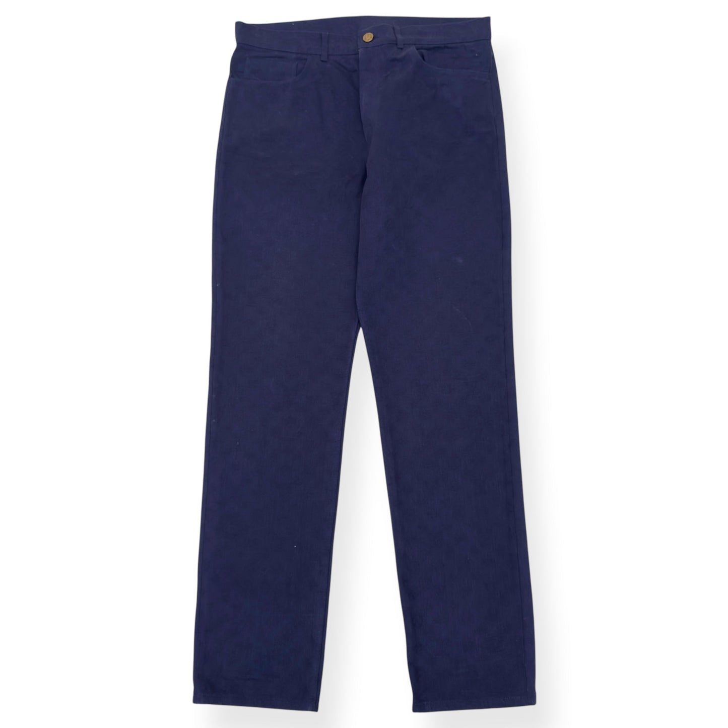 LOUIS VUITTON WATERCOLOUR MONOGRAM DENIM JEANS NAVY 36 / XL | XL, Navy
