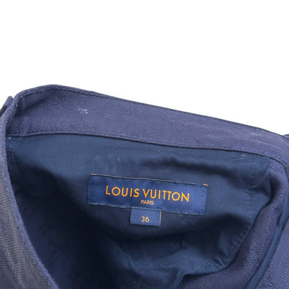 LOUIS VUITTON WATERCOLOUR MONOGRAM DENIM JEANS NAVY 36 / XL | XL, Navy
