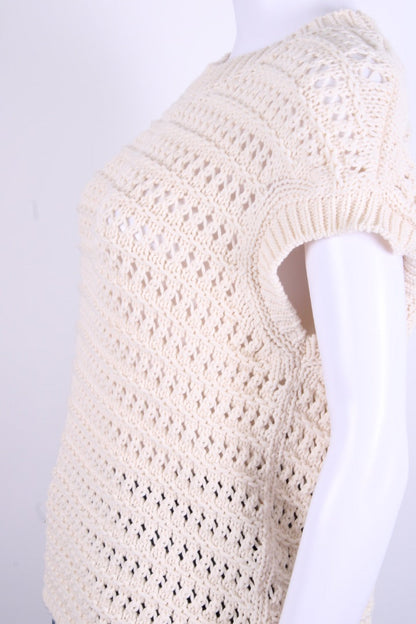 Eleventy S/S Jumper Cream L | O/S, Cream