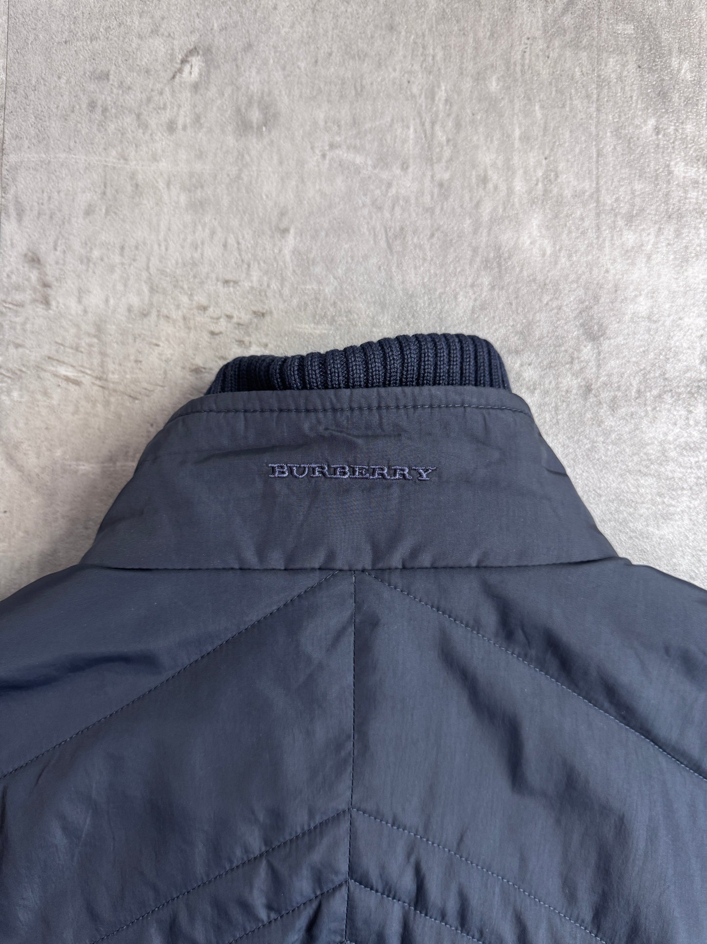 Burberry Double Layer Nova Check Lined Insulated Jacket