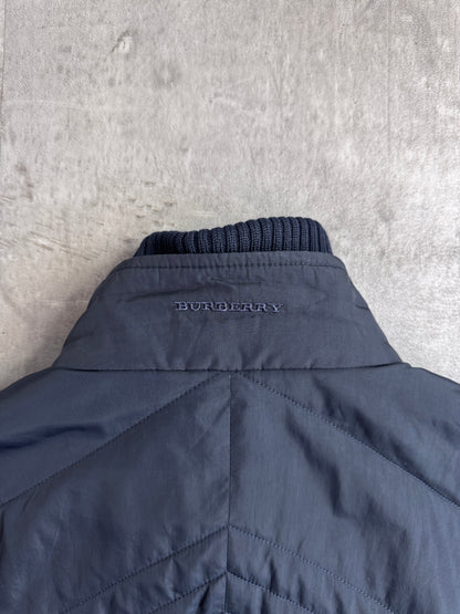 Burberry Double Layer Nova Check Lined Insulated Jacket