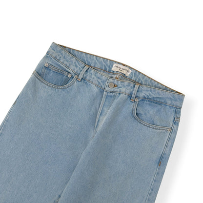OFFICINE GÉNÉRALE JAM STRAIGHT LEG JEANS LIGHT BLUE 32 / S | Small, Blue
