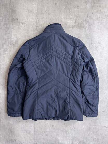 Burberry Double Layer Nova Check Lined Insulated Jacket