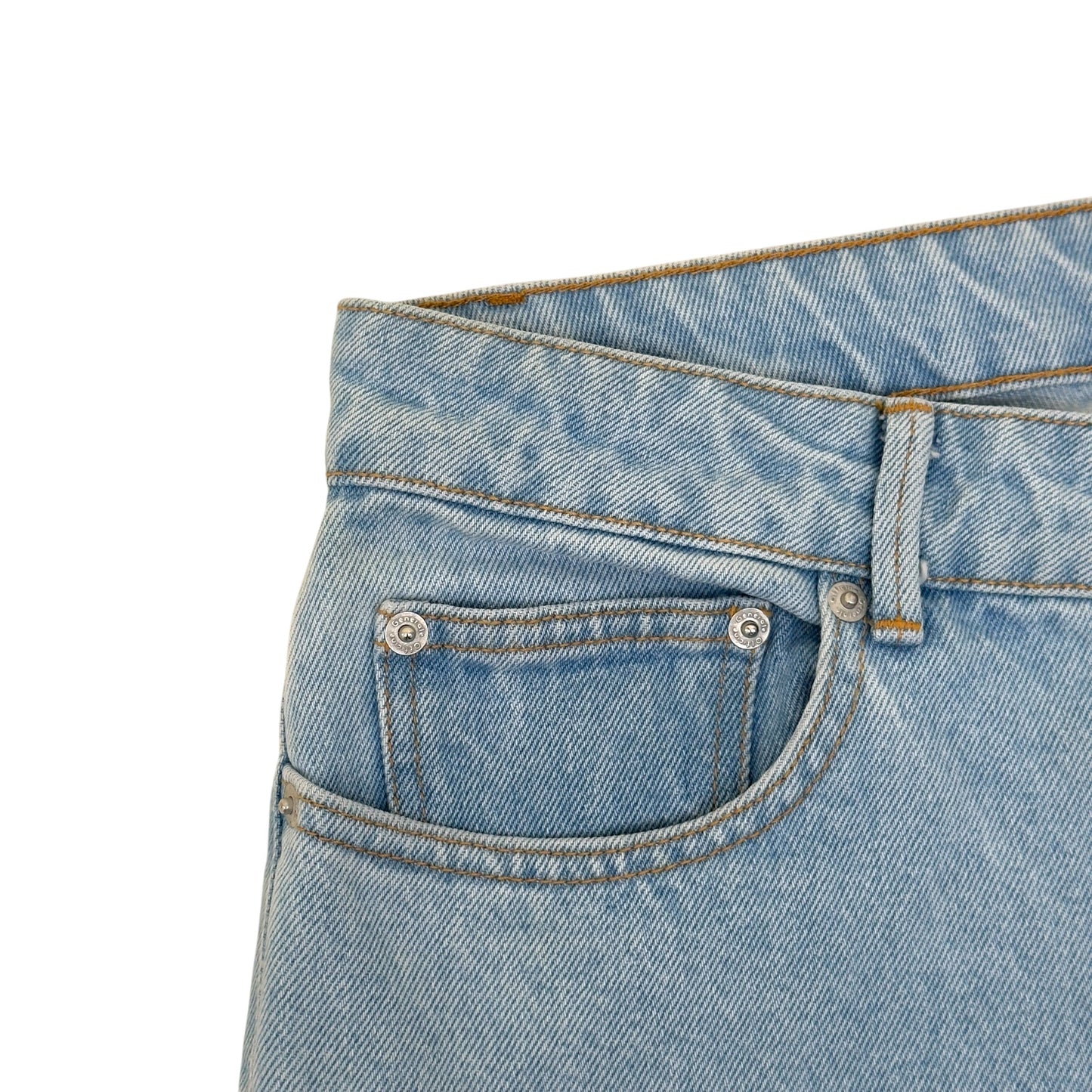 OFFICINE GÉNÉRALE JAM STRAIGHT LEG JEANS LIGHT BLUE 32 / S | Small, Blue