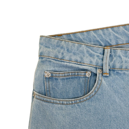 OFFICINE GÉNÉRALE JAM STRAIGHT LEG JEANS LIGHT BLUE 32 / S | Small, Blue