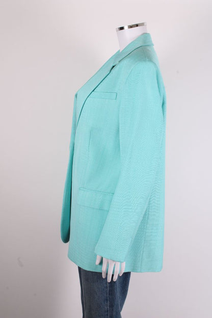 Sandro Blazer Turquoise 40 | O/S, Turquoise