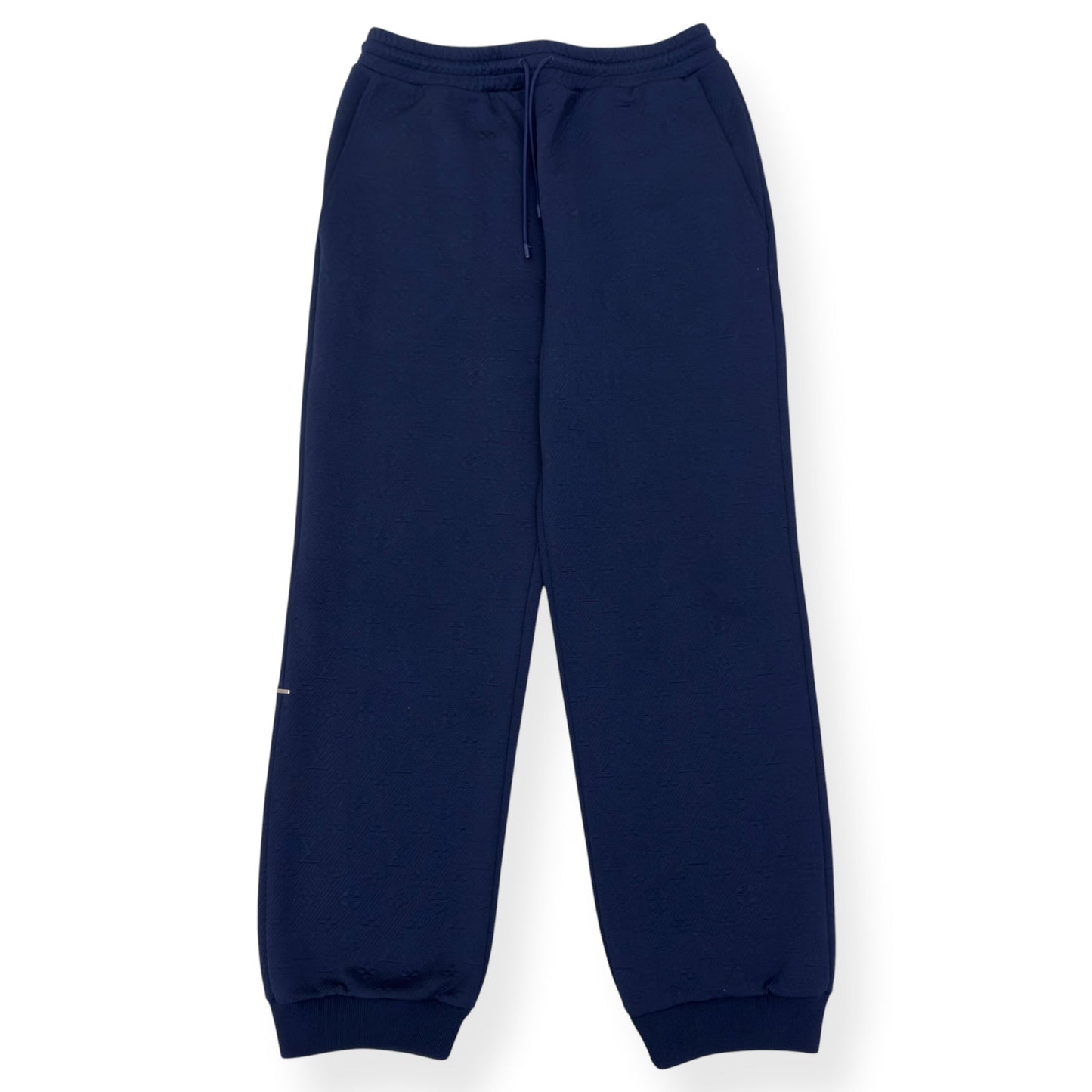 LOUIS VUITTON MONOGRAM JACQUARD JOGGERS NAVY XL | XL, Navy