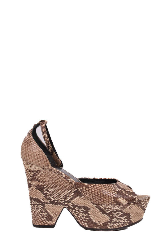 Celine Python Platform heels Snakeskin 39 | UK 6, TBD